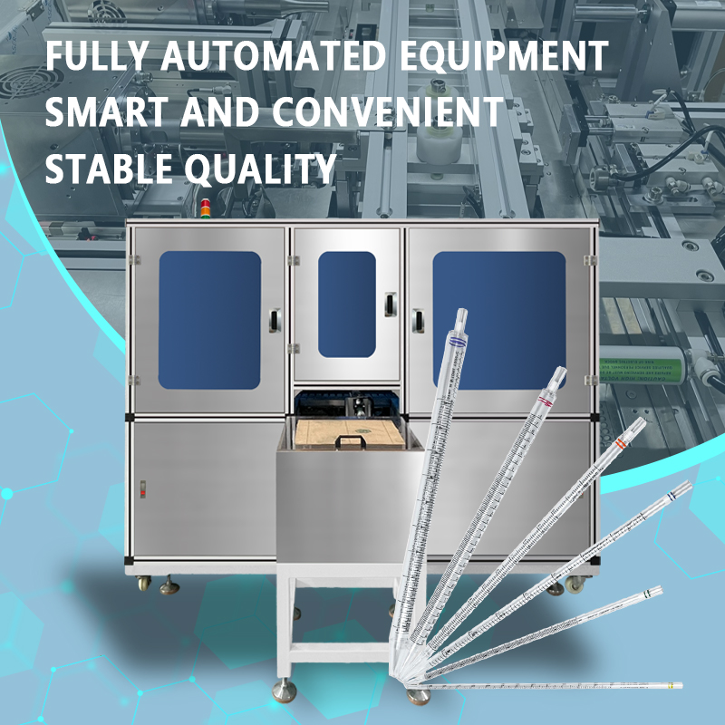 Automatic Ultrasonic Welding Machine for Pipettes | Fully Automatic Ultrasonic Welding Equipment for Pipettes | Automatic Welding Equipment for Laboratory Consumables