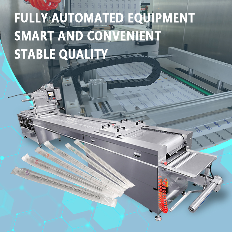Automatic Blister Packaging Machine for Pipettes | Fully Automatic Blister Sealing Equipment for Laboratory Consumables | Pipette Packaging Production Line