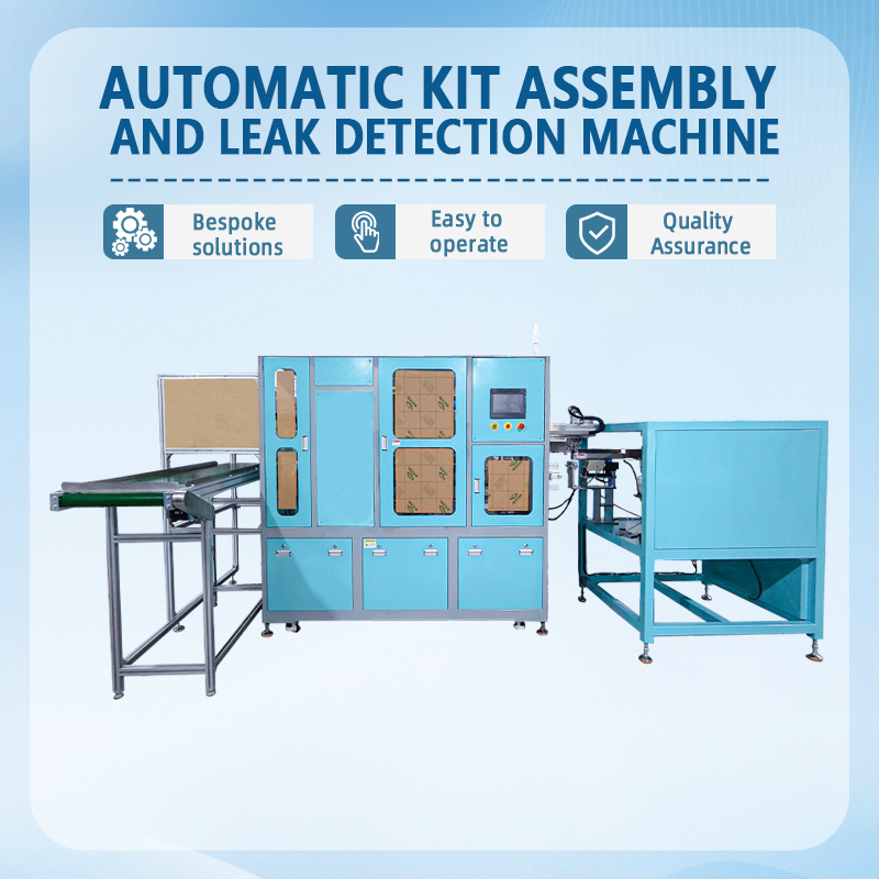 Automated Assembly and Leak Testing Machine for Reagent Kits