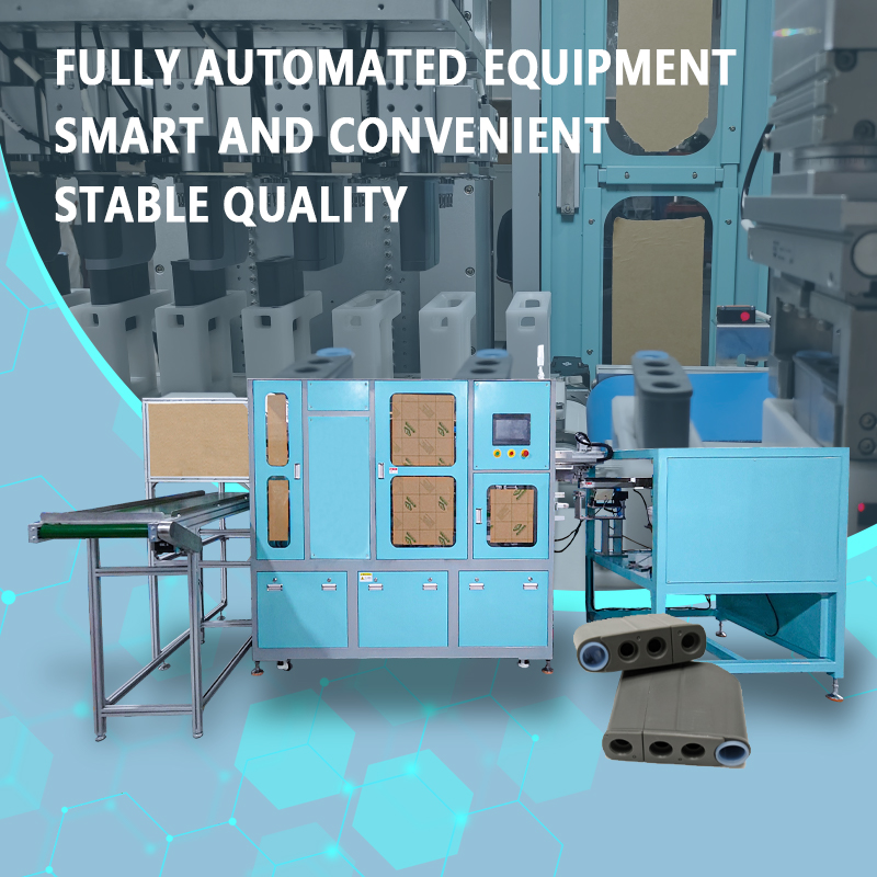 Automated Assembly and Leak Testing Machine for Reagent Kits | Fully Automated IVD Reagent Kit Assembly and Airtightness Testing Equipment