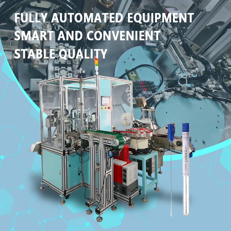Automatic Assembly Machine for Disposable Medical Swabs | Fully Automatic Sampling Swab Assembly Equipment | Automated Throat Swab Assembly Production Line