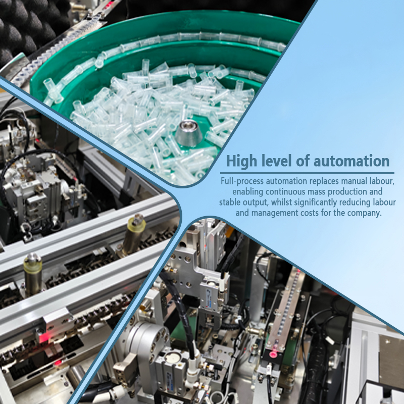 ESR Tube Automatic Assembly Machine | Fully Automatic ESR Blood Collection Tube Assembly Equipment | Automated ESR Tube Production Equipment