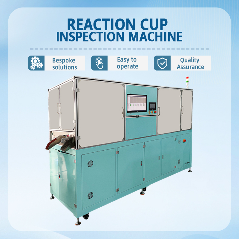 Reaction Cup Automatic Vision Inspection Machine | Fully Aut