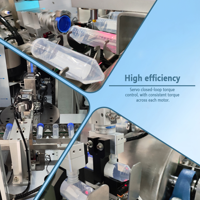 Automatic Centrifuge Tube Capping Machine | Fully Automatic Centrifuge Tube Capping Equipment | Medical Centrifuge Tube Automatic Capping Production Line