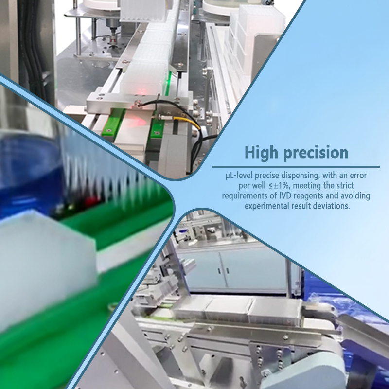 Automatic Quantitative Filling Machine for 96-Well Deep-Well Plates | Fully Automatic Precision Liquid Dispensing & Filling Equipment | Automated Production Line Manufacturer