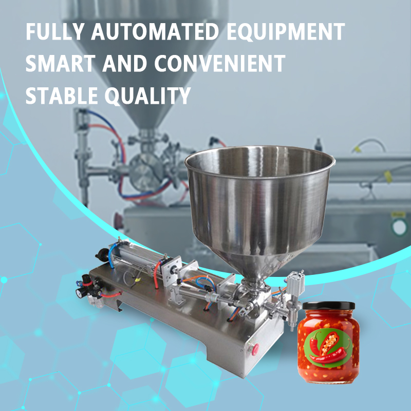 Semi-automatic paste filling machine | High-precision quantitative filling equipment for paste materials | Supports non-standard customization