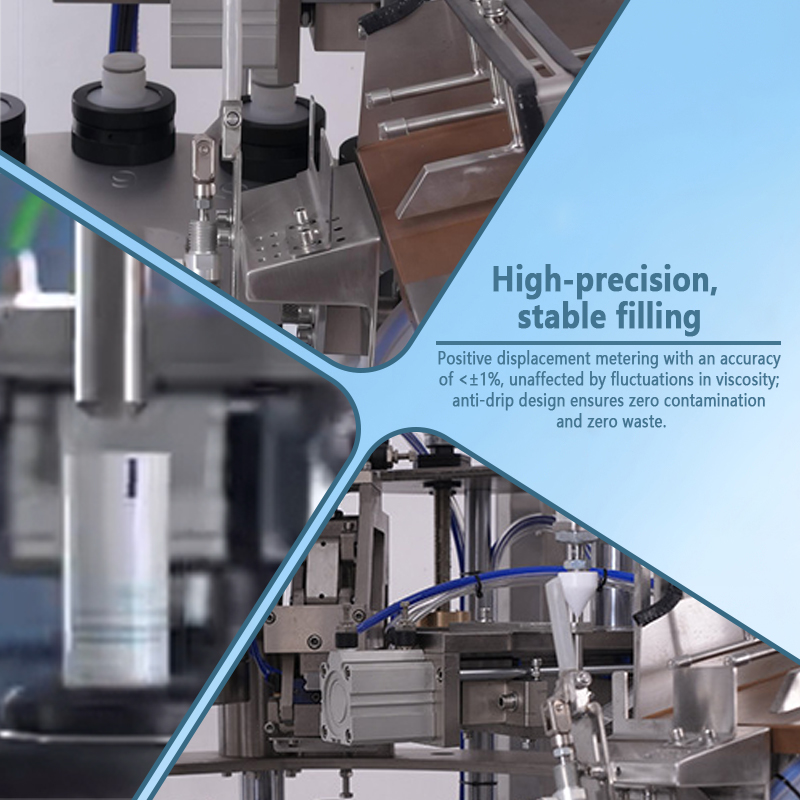Automatic Paste Filling Machine | Fully Automatic Quantitative Filling Equipment for Paste Materials | Supports Non-Standard Customization