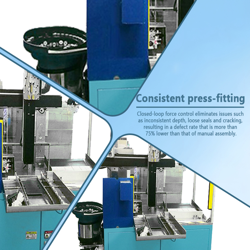 Automatic Rubber Washer Press-in Machine | Fully Automatic Sealing Ring Press-fitting Equipment | Supports Non-standard Customization