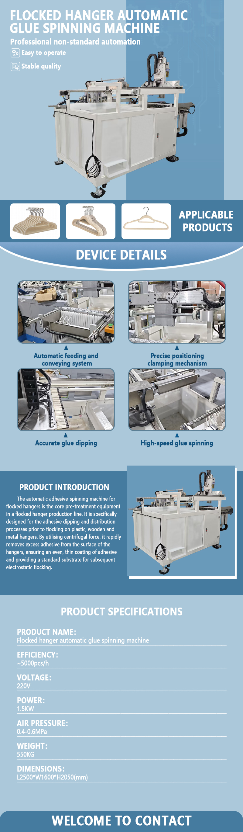 Automatic Adhesive-Spinning Machine for Hangers | Fully Automatic Flocked Hanger Adhesive-Spinning Equipment | Customization Available Automatic Adhesive-Spinning Machine for Hangers | Fully Automatic Flocked Hanger Adhesive-Spinning Equipment | Customization Available