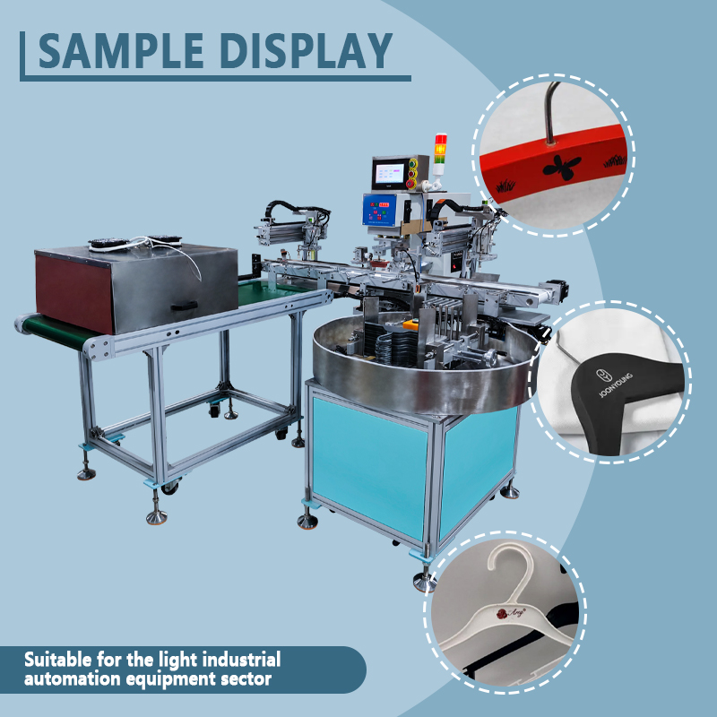 Automatic Pad Printing Machine for Hangers | Fully Automatic Plastic Hanger Logo Pad Printing Equipment | Customization Available