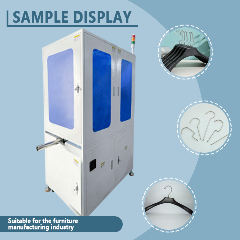 Automatic Hanger Hook Insertion Machine | Fully Automated Hanger Feeding, Hooking, and Assembly Equipment | Customization Available