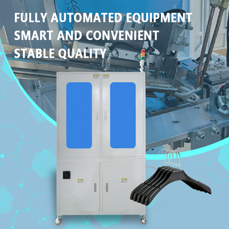 Automatic Hanger Hook Insertion Machine | Fully Automated Hanger Feeding, Hooking, and Assembly Equipment | Customization Available