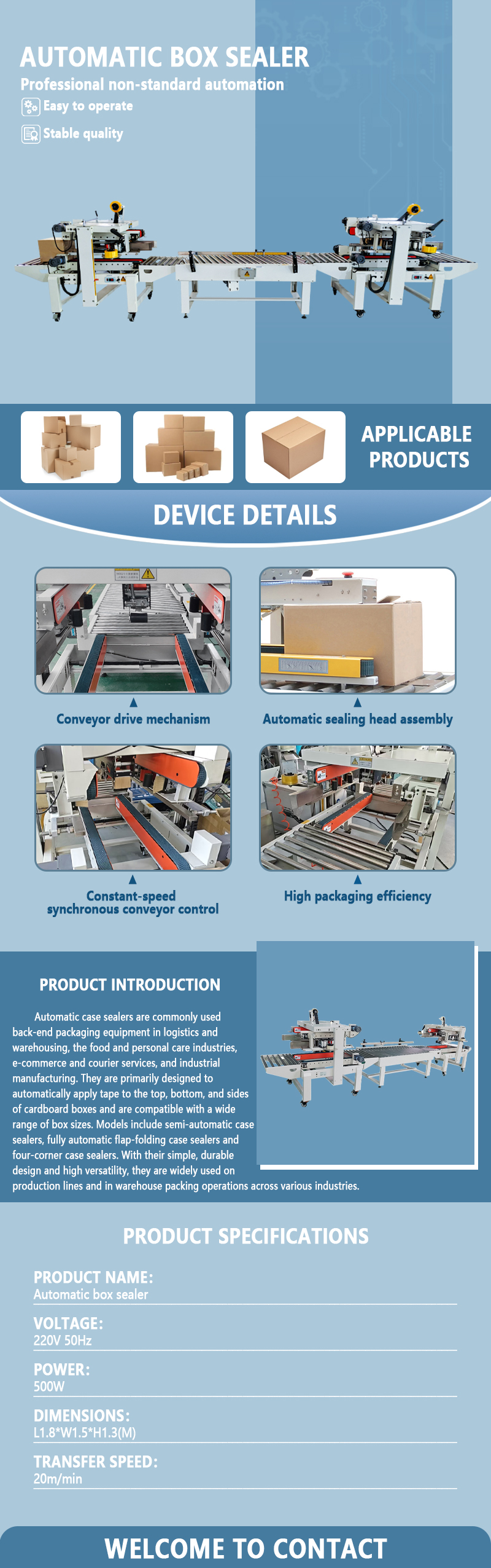 Automatic Carton Sealer | Fully Automatic Carton Flap Folding and Sealing Equipment | Automatic Tape Sealing Packaging Production Line Automatic Carton Sealer | Fully Automatic Carton Flap Folding and Sealing Equipment | Automatic Tape Sealing Packaging Production Line