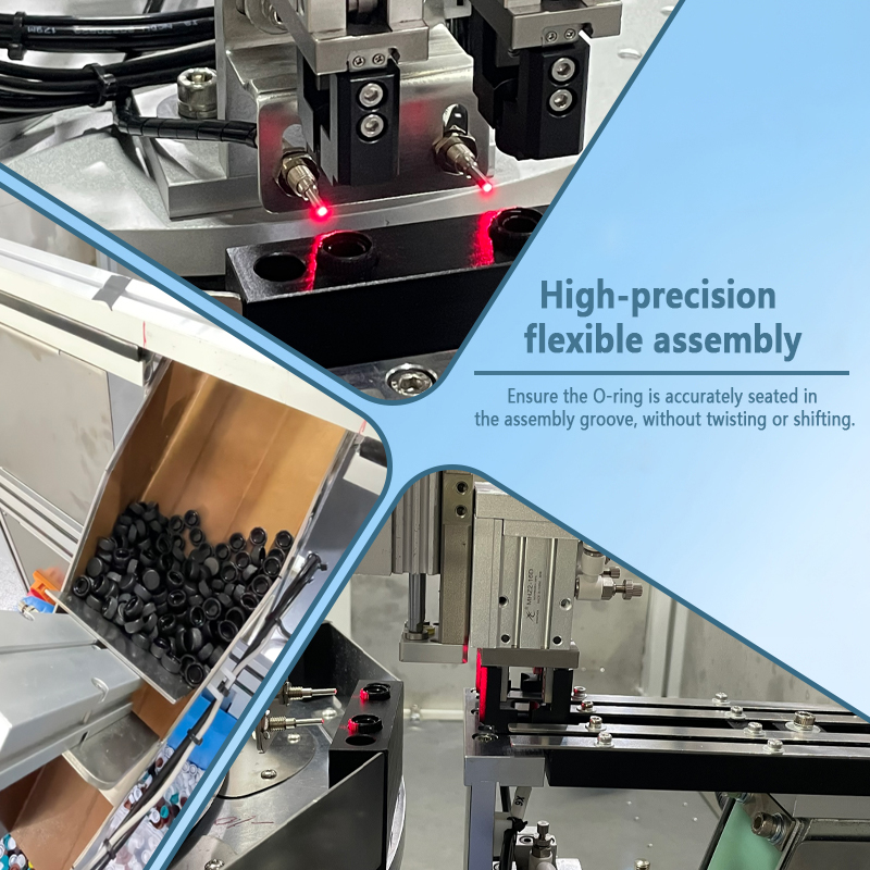 Automatic O-ring Assembly Machine | Fully Automatic O-ring Assembly Equipment | Customization Available