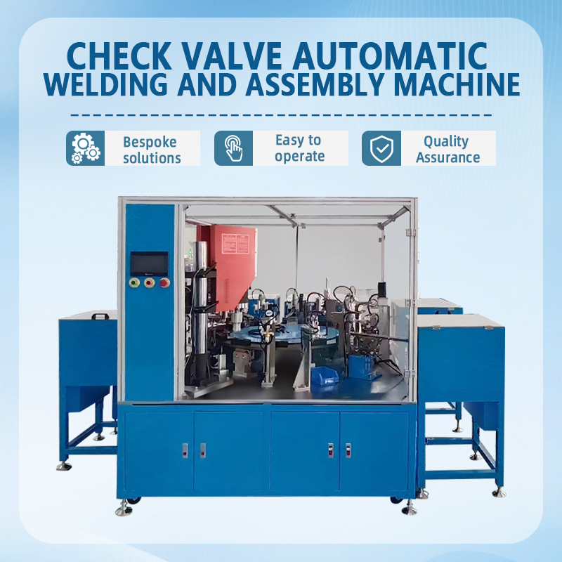 Automatic Ultrasonic Welding and Assembly Machine for One-Wa