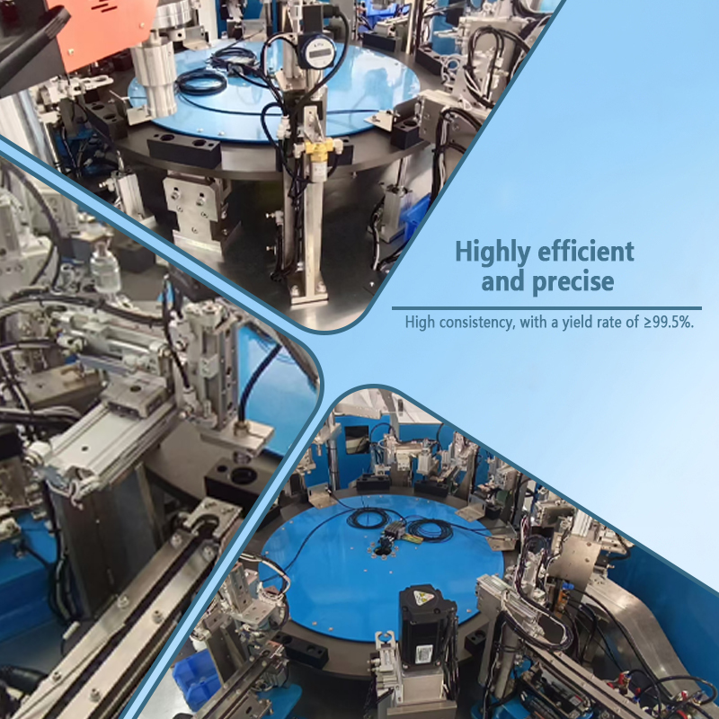 Automatic Ultrasonic Welding and Assembly Machine for One-Way Valves | Fully Automatic Ultrasonic Welding and Assembly Equipment for Valve Bodies | Customization Available