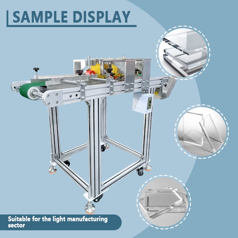 Semi-automatic Acrylic Sheet Edge Scraper | PMMA Plastic Sheet Edge Processing Machine | Supports Non-standard Customization