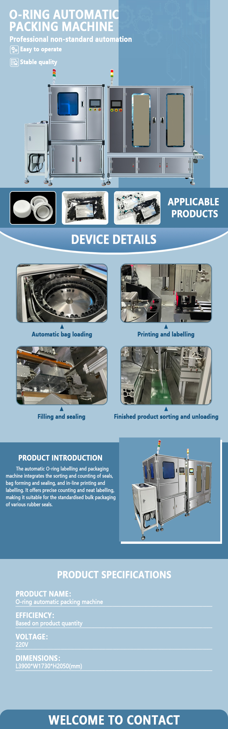 Automatic O-ring Production Line | Fully Automated O-ring Assembly, Inspection, and Packaging Equipment | Customization Available Automatic O-ring Production Line | Fully Automated O-ring Assembly, Inspection, and Packaging Equipment | Customization Available