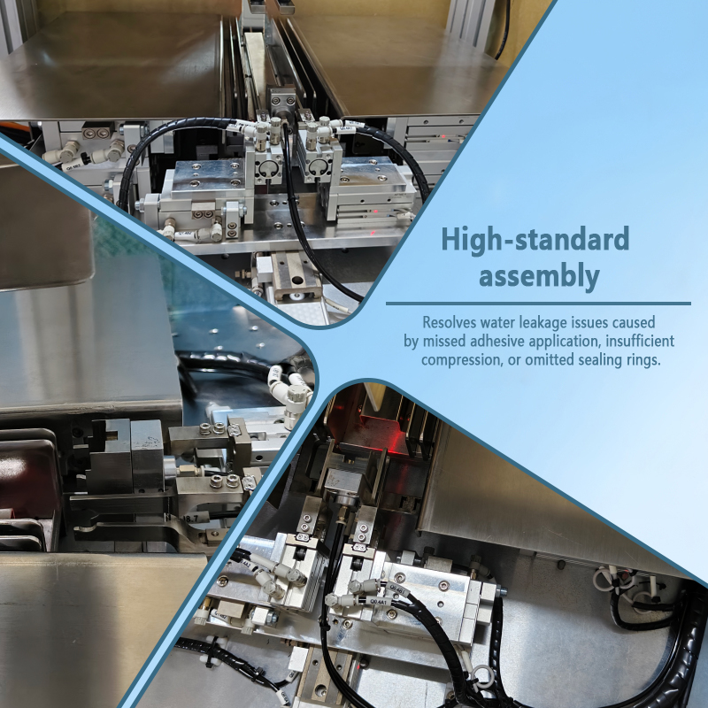 Semi-automatic water purifier filter assembly machine | Automatic press-fitting and testing equipment for water purifier filters | Supports non-standard customization