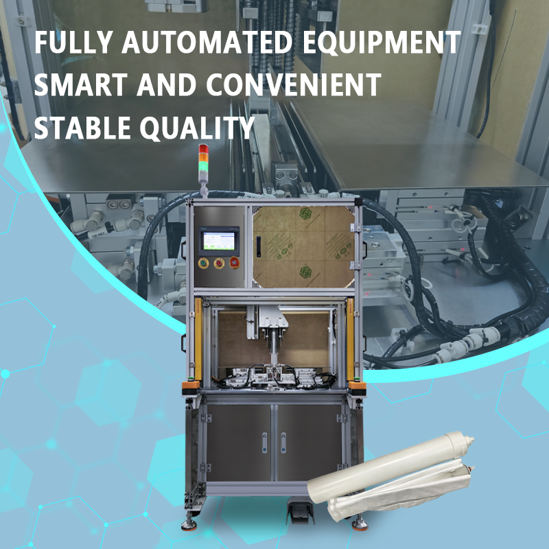 Semi-automatic water purifier filter assembly machine | Automatic press-fitting and testing equipment for water purifier filters | Supports non-standard customization