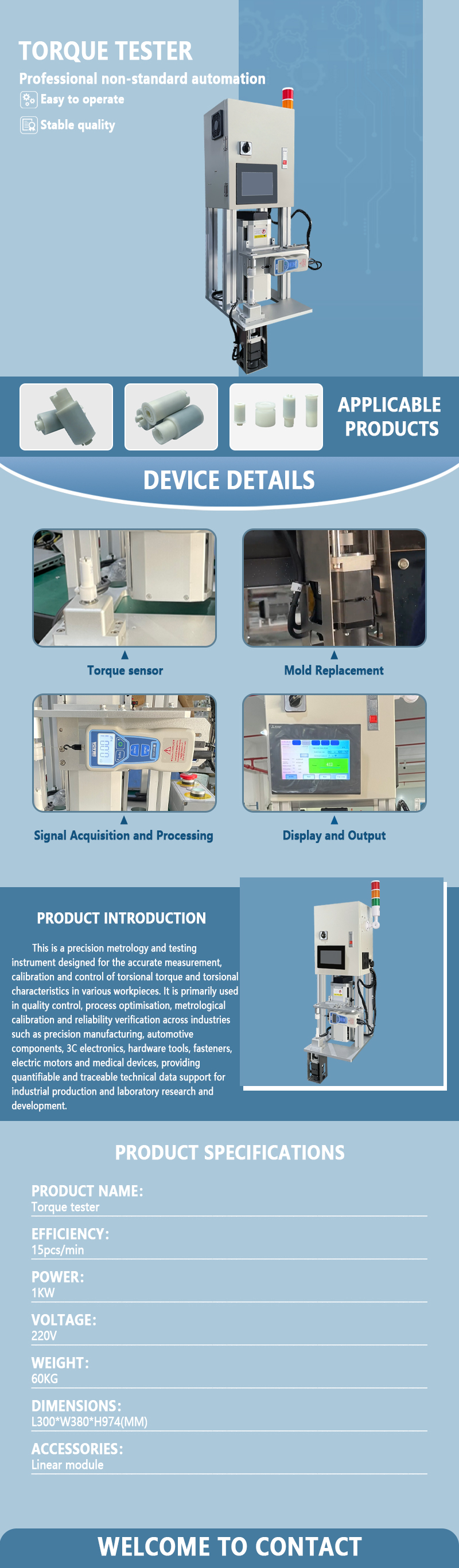 Torque Testing Machine | Automatic Torque Testing Equipment | Torque Tester for Screws, Nuts, and Fasteners | Customization Available Torque Testing Machine | Automatic Torque Testing Equipment | Torque Tester for Screws, Nuts, and Fasteners | Customization Available