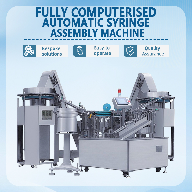 Fully Computerized Automatic Syringe Assembly Machine | Full