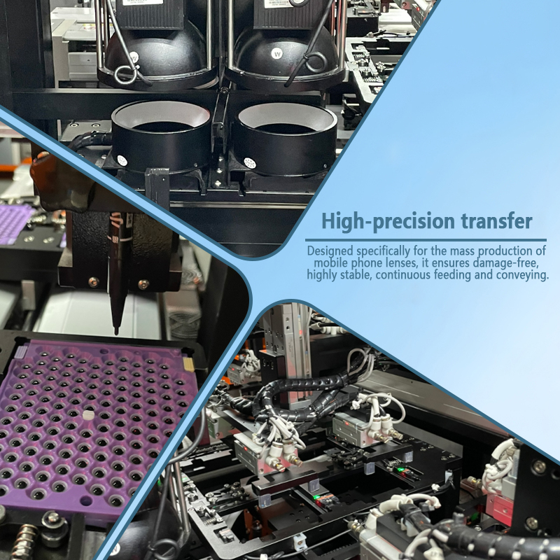 Automatic Mobile Phone Lens Inspection Machine | Fully Automatic Visual Inspection Equipment for Mobile Phone Glass Lenses | Supports Non-Standard Customization