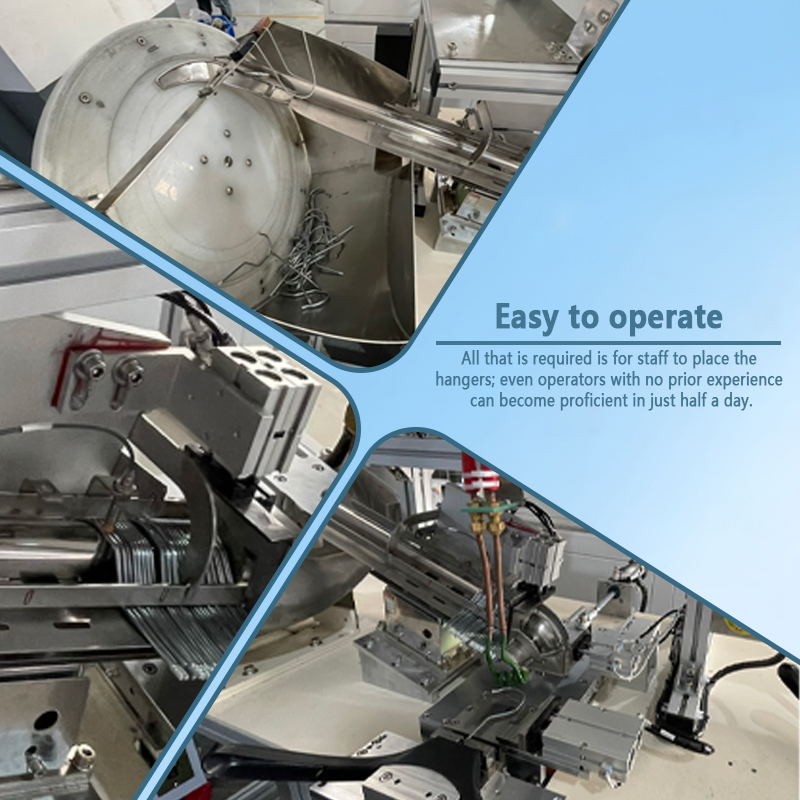 Semi-automatic hanger hook insertion machine | Auxiliary equipment for semi-automatic hanger hook assembly | Supports non-standard customization